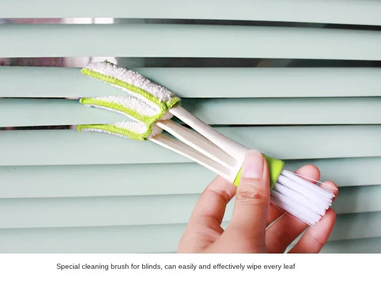 Car Air Conditioner Vent Brush Microfibre Car Grille Cleaner Auto Detailing Blinds Duster Car Cleaning Brush Interior Accessori